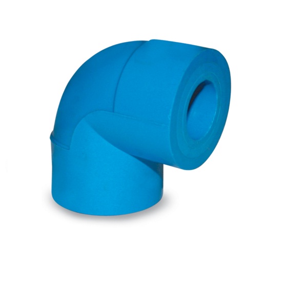 PVC Blue Fittings Silver Rose Hardware