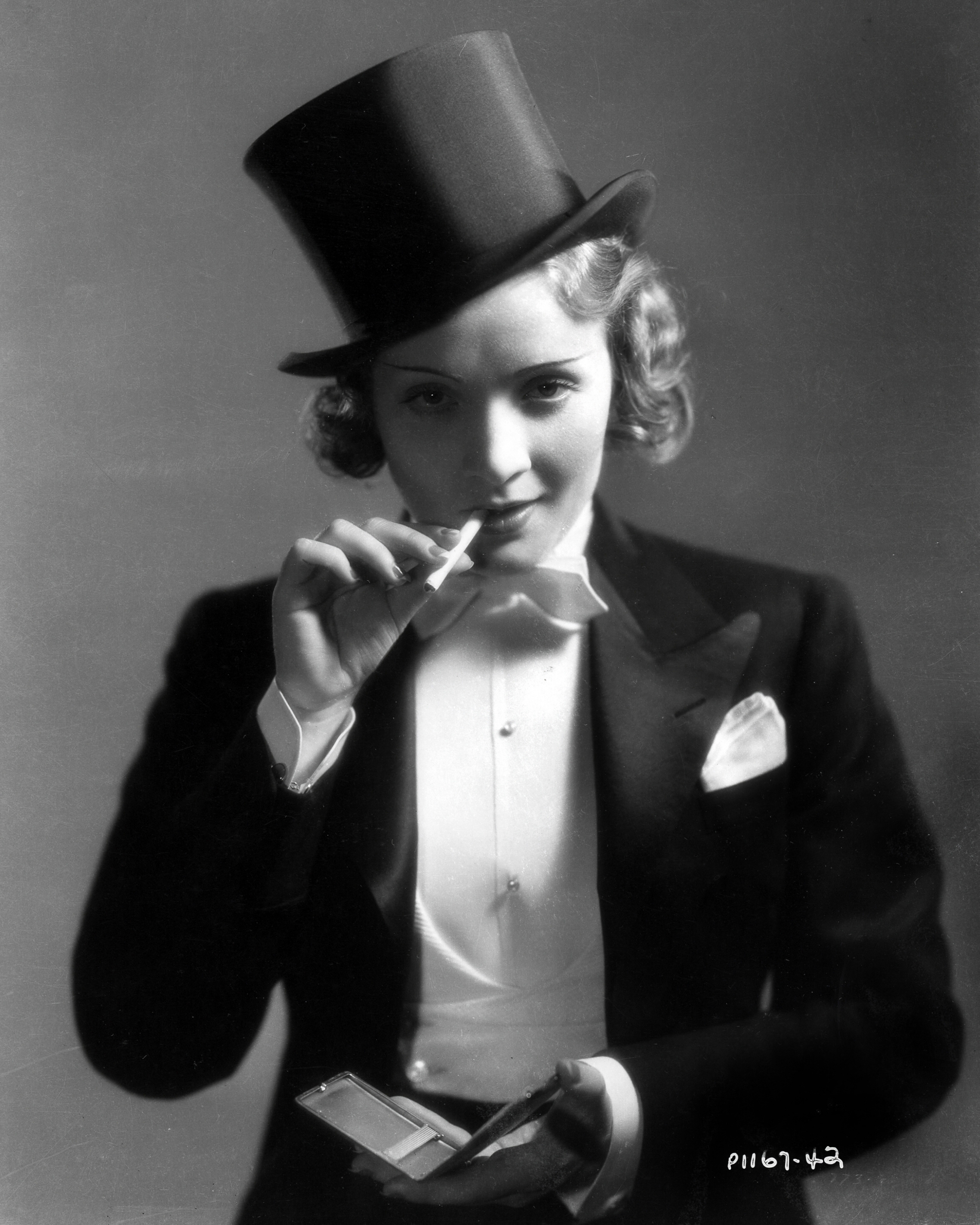 Marlene Dietrich's screen fashions designed by Travis Banton