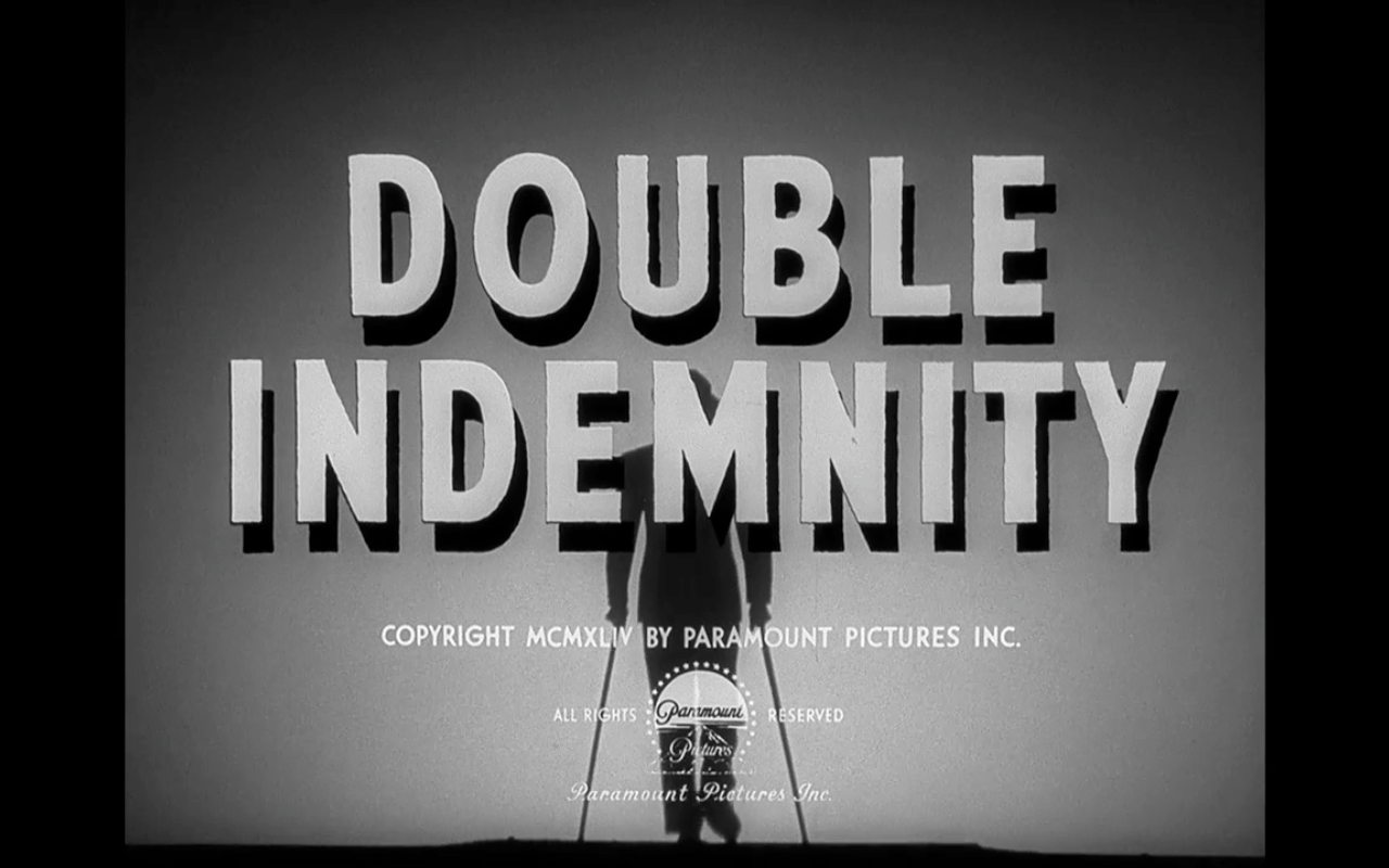 DOUBLE INDEMNITY THE FILM NOIR CLASSIC Silver Screen Modes by