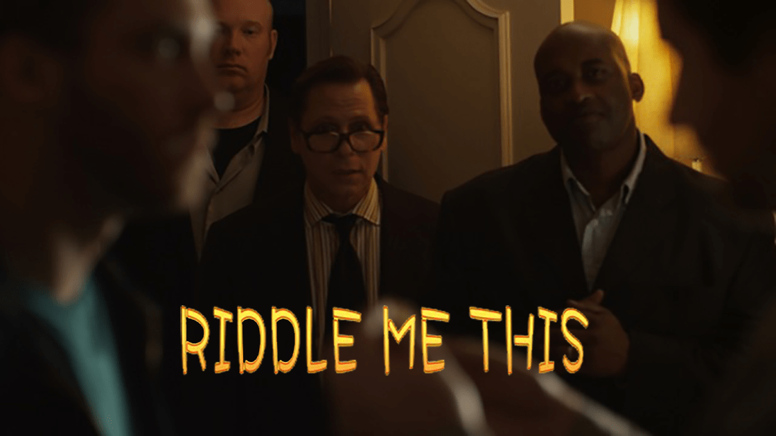 Riddle Me This SSP PROMO2 Silver Shadow Pictures