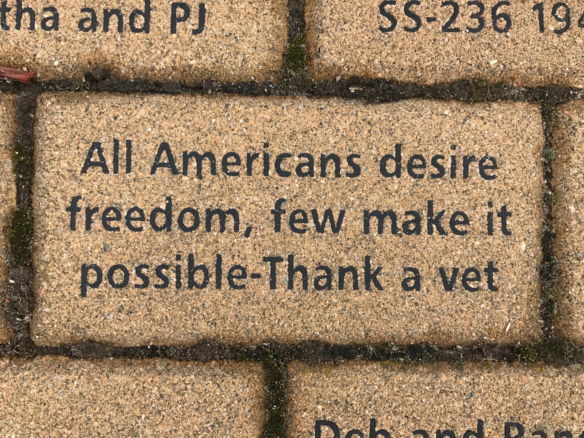 BuyaBrick Engraved Memorial 4x8 Honor Brick USS Silversides Museum