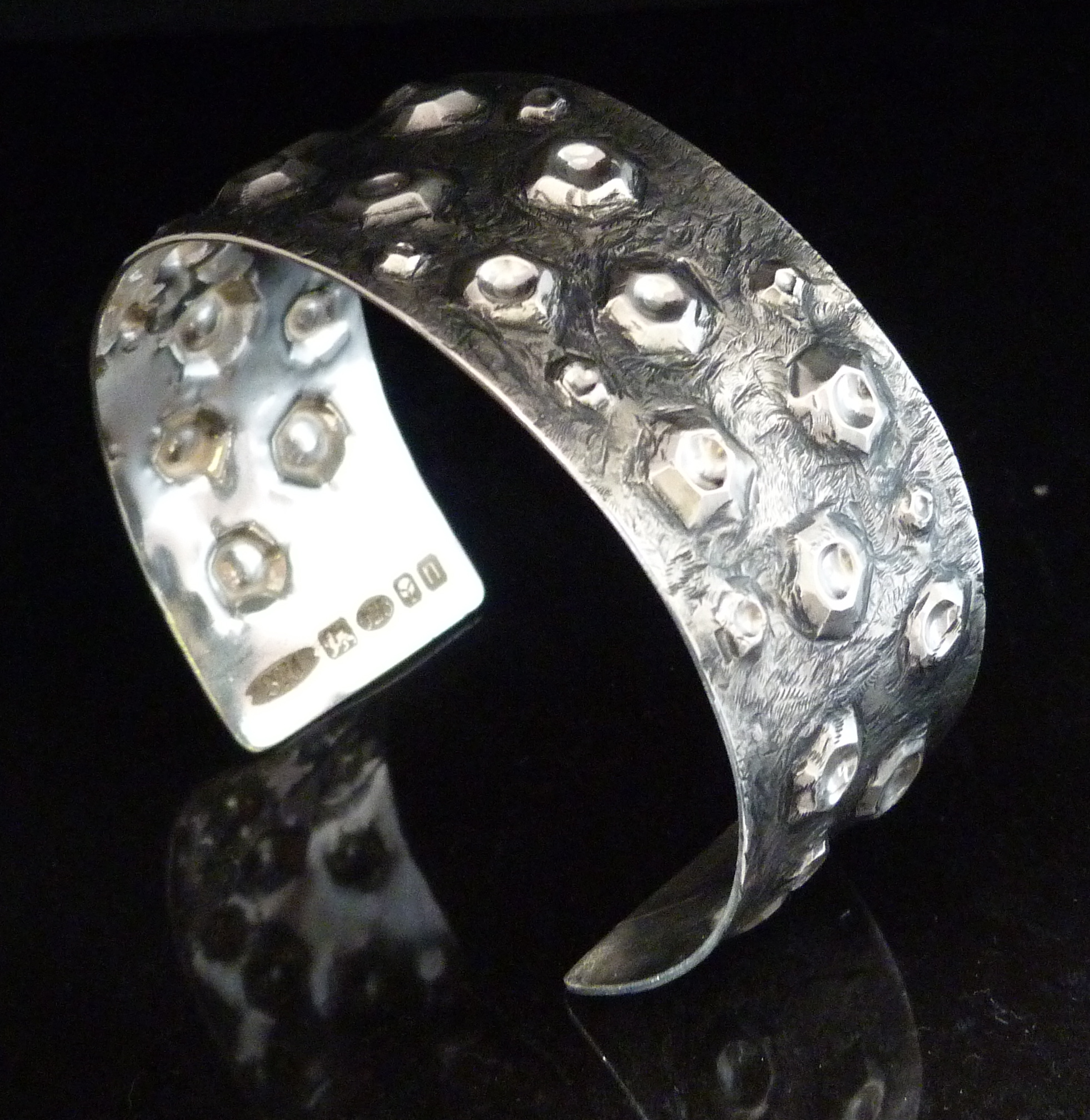 Doming or dapping punches used for chasing and repousse jewellery