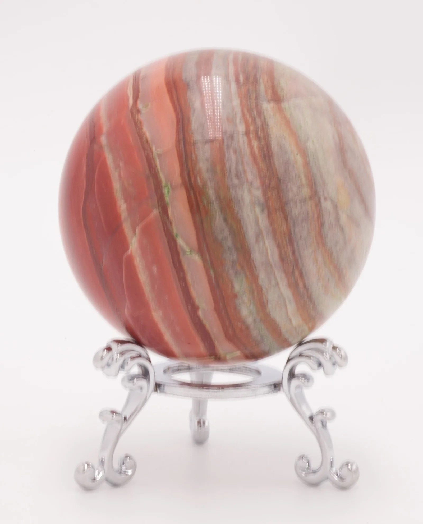 Marble Bar Western Australian JasperChert 65mm Rock Sphere