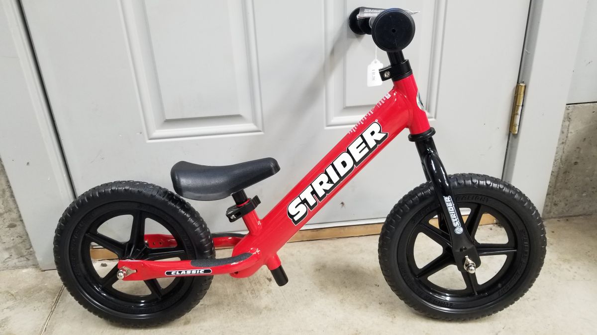 12" Strider Kids' Bike — Silver Star Cyclery