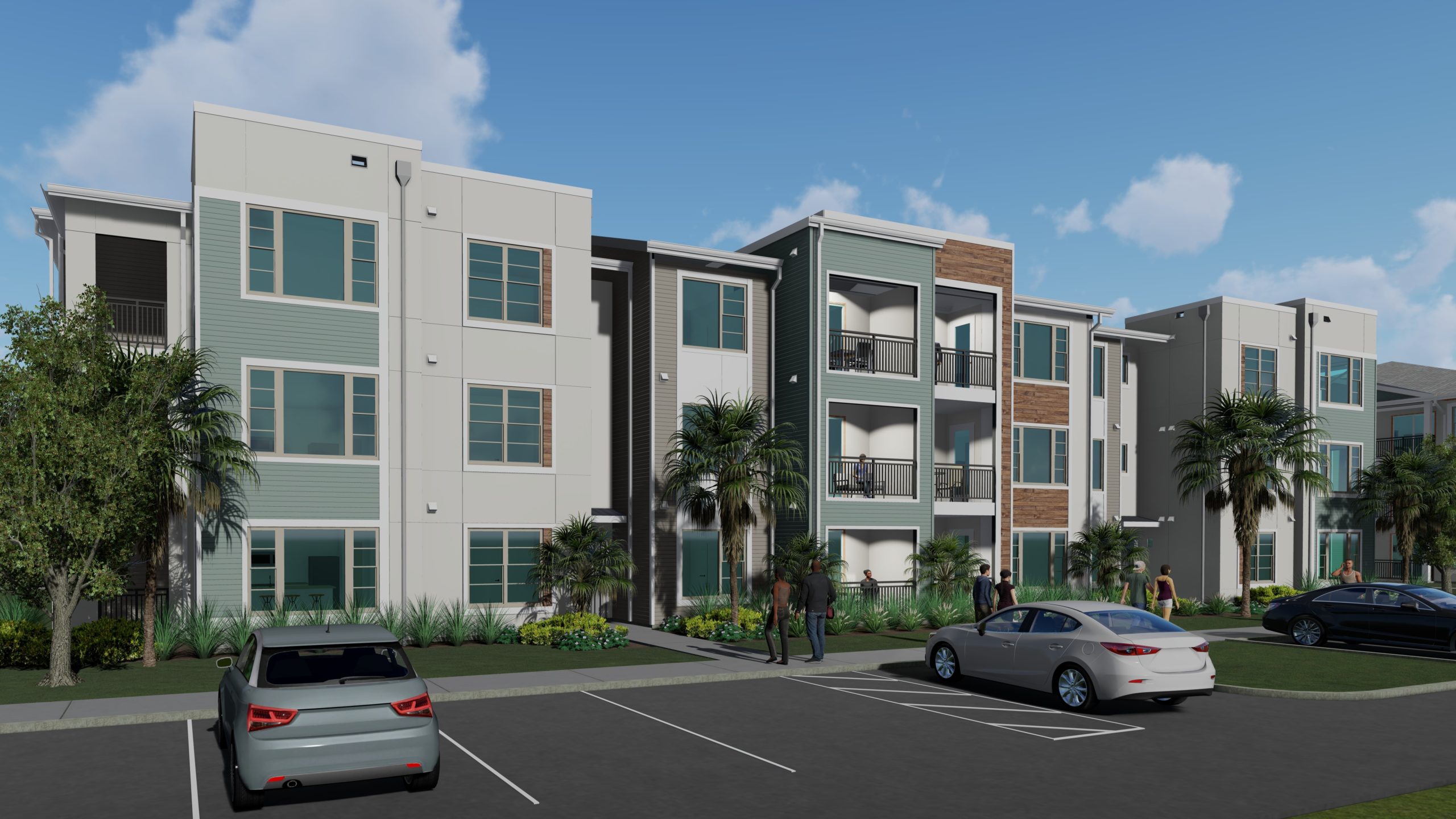 Belmont Apartments Silver Studio