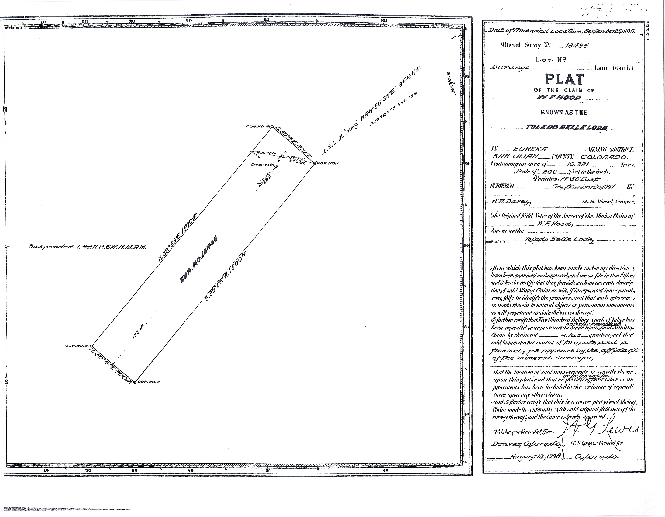 Silverton Land Patented Mining Claims For Sale by Owner