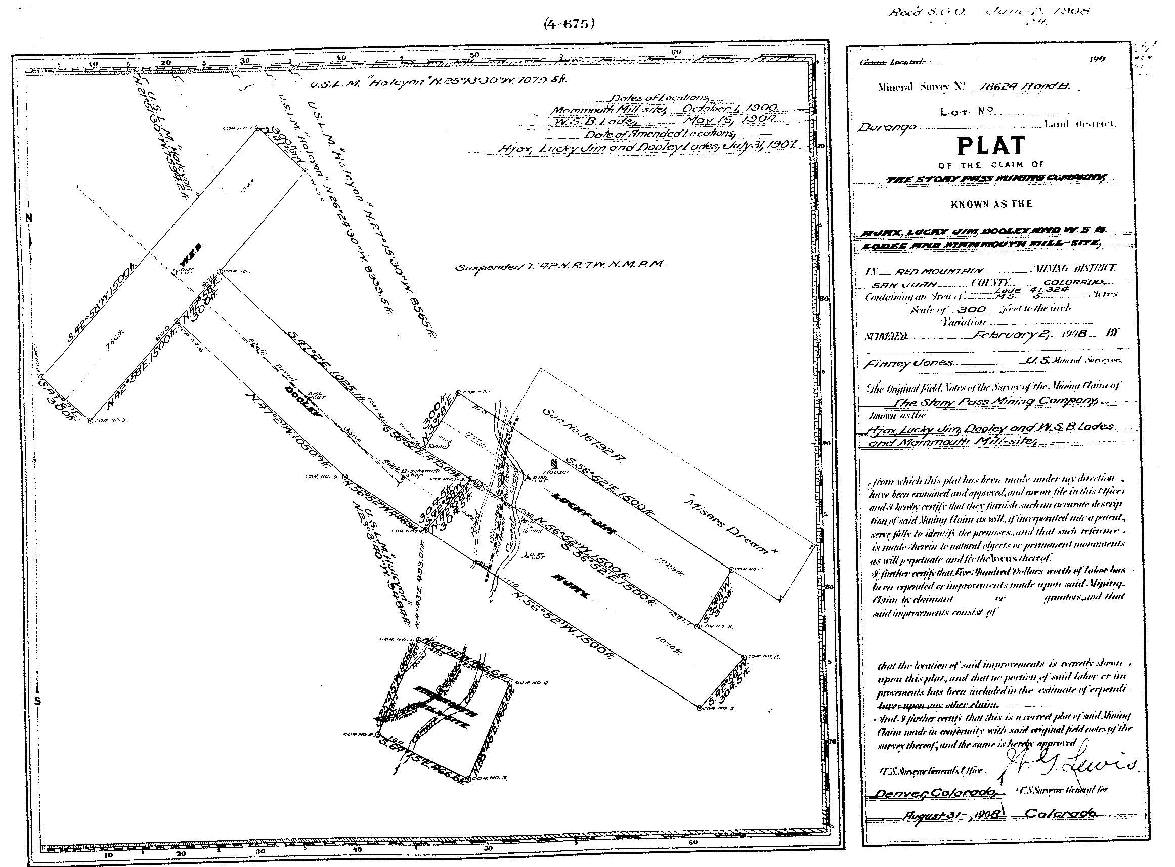 Silverton Land Patented Mining Claims For Sale by Owner
