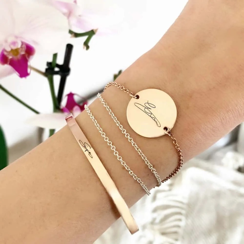 Personalised Bracelets Australia Shop Personalised Jewellery AfterPay