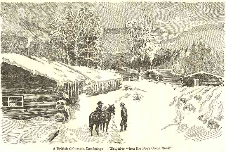 BC ARTISTS Josiah Smith B.C. Landscape from The Gold Stripe