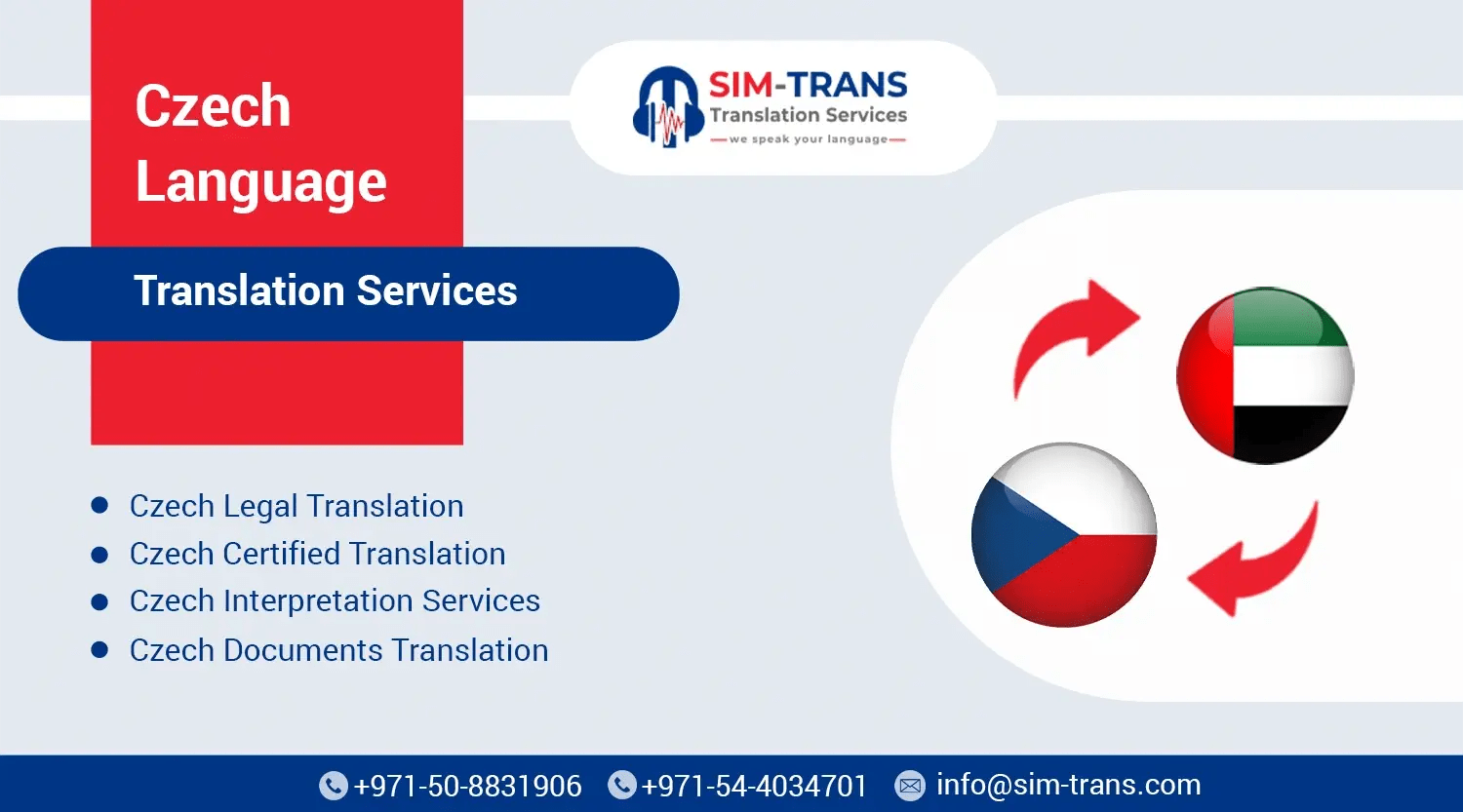 Czech Translation In Dubai Legal Translation Interpretation Certified Translation Simtrans