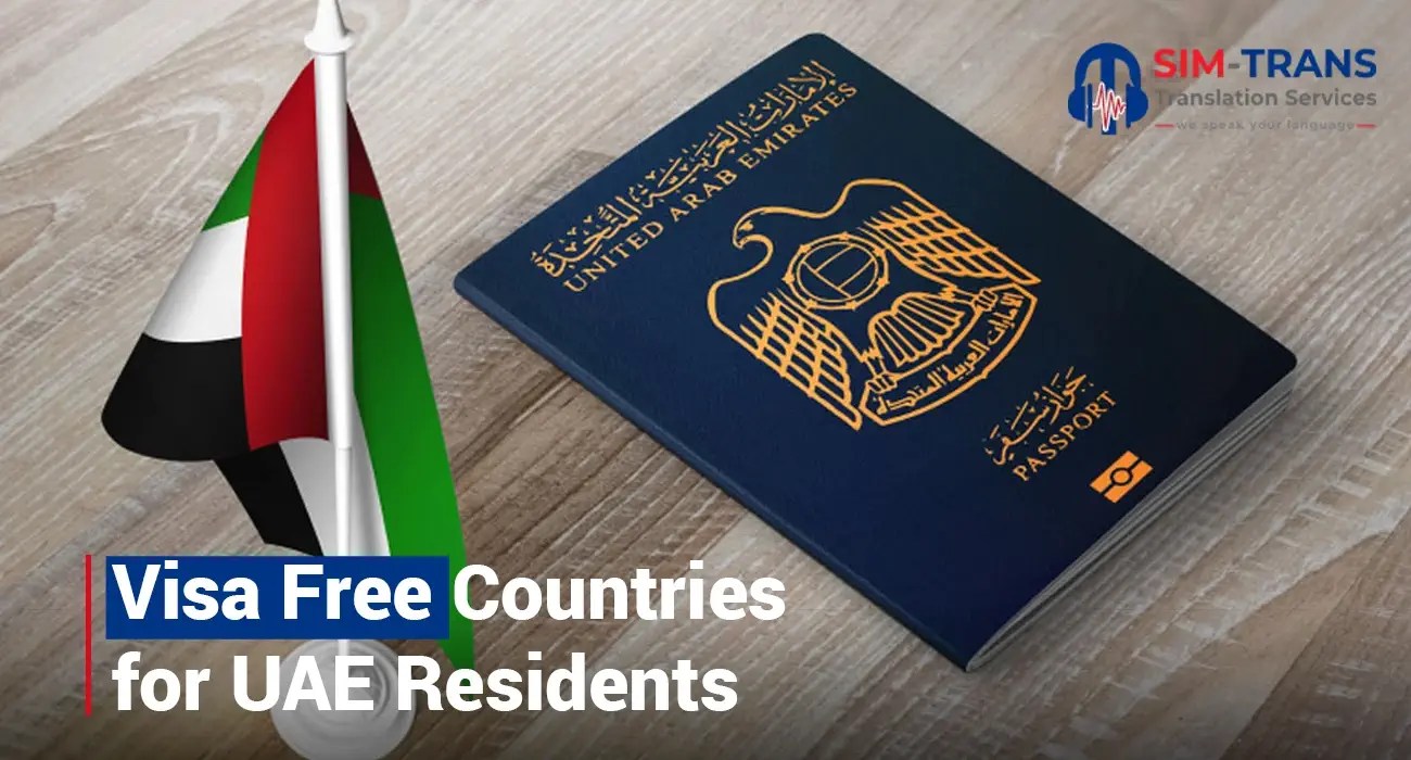 Top VisaFree Countries for UAE Residents Legal Translation