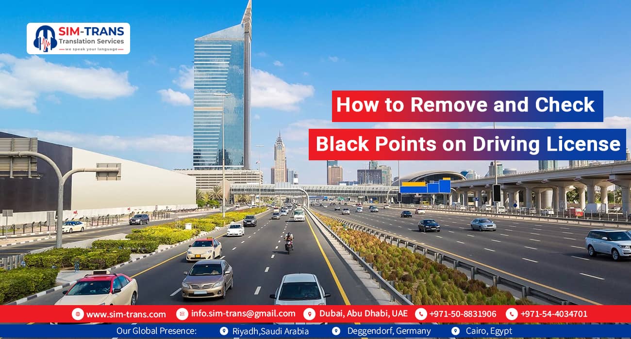 Black Points System in Dubai How to Remove and Check Black Points on License Legal