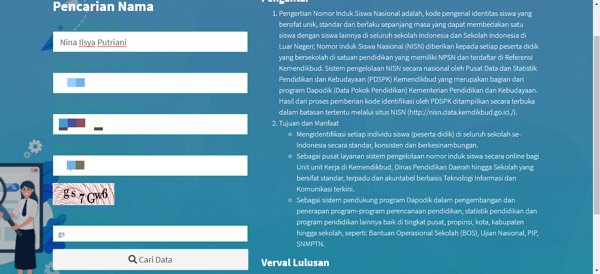 Inilah Cara Mudah Cek NISN Siswa Terbaru Simadrasah