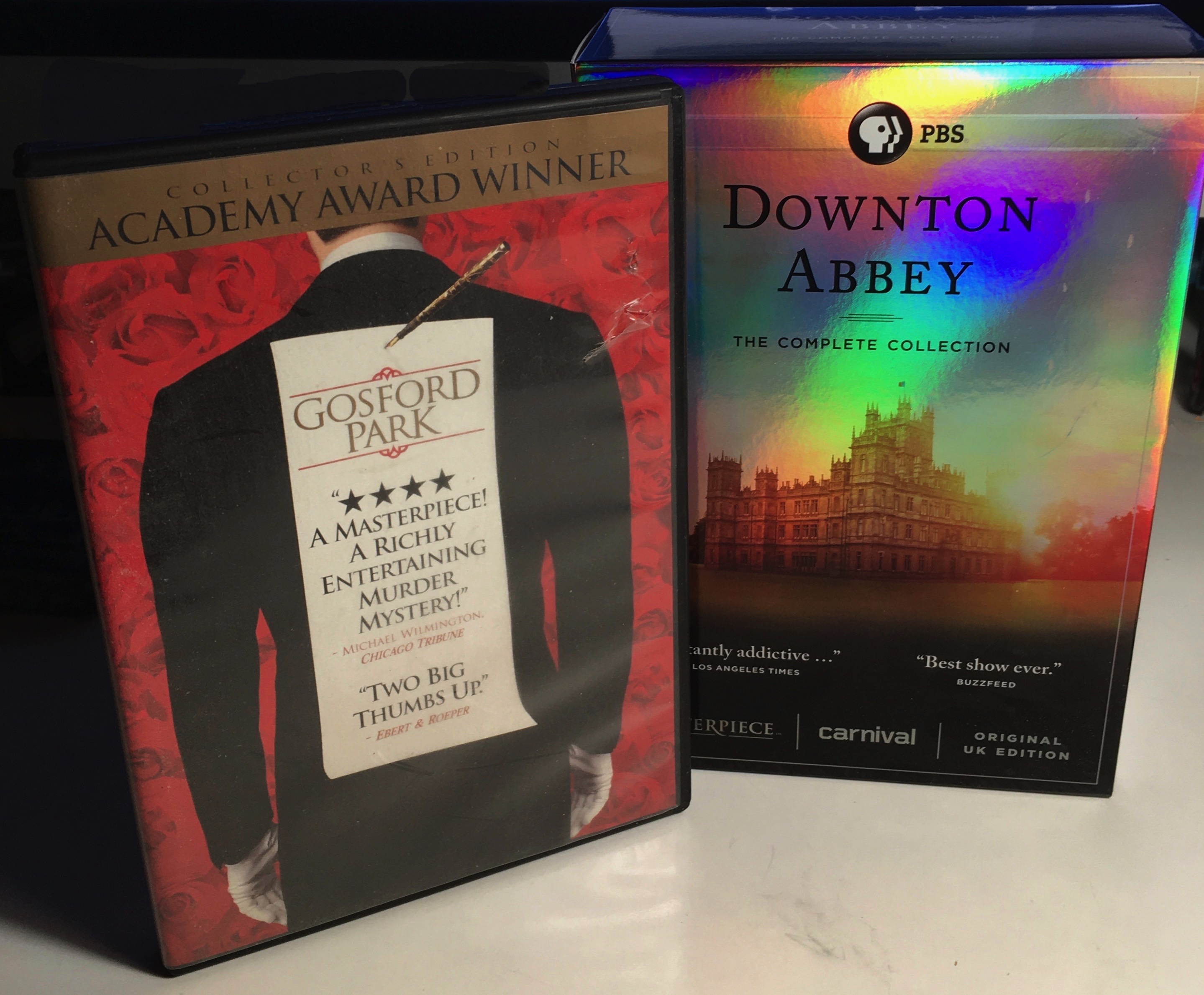 Maggie Smith portrays a countess in "Gosford Park" another countess in