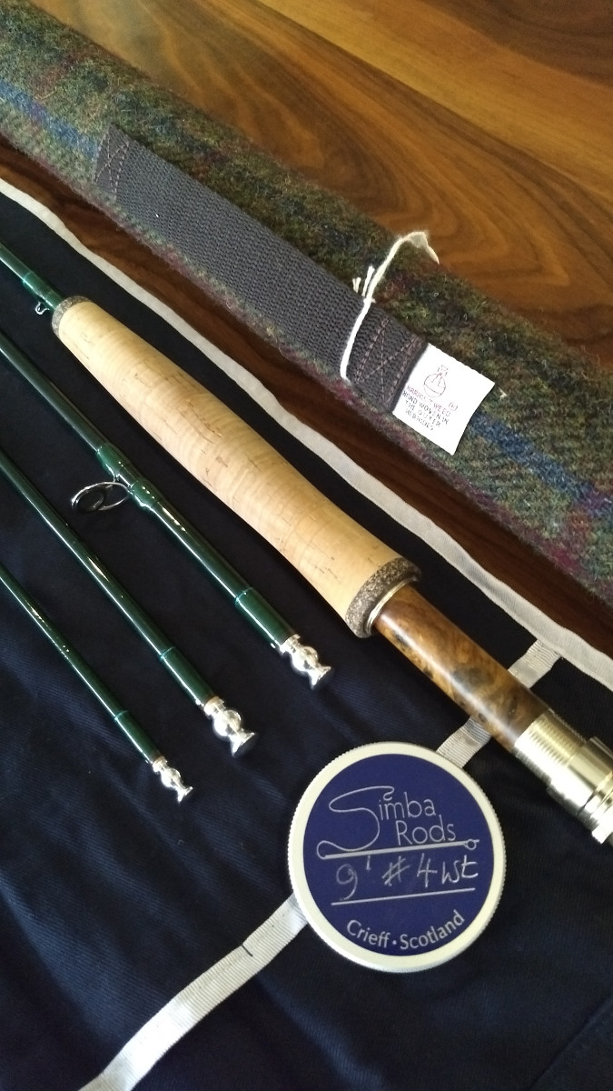 Special offer 9' 4wt four piece rod Simba Rods
