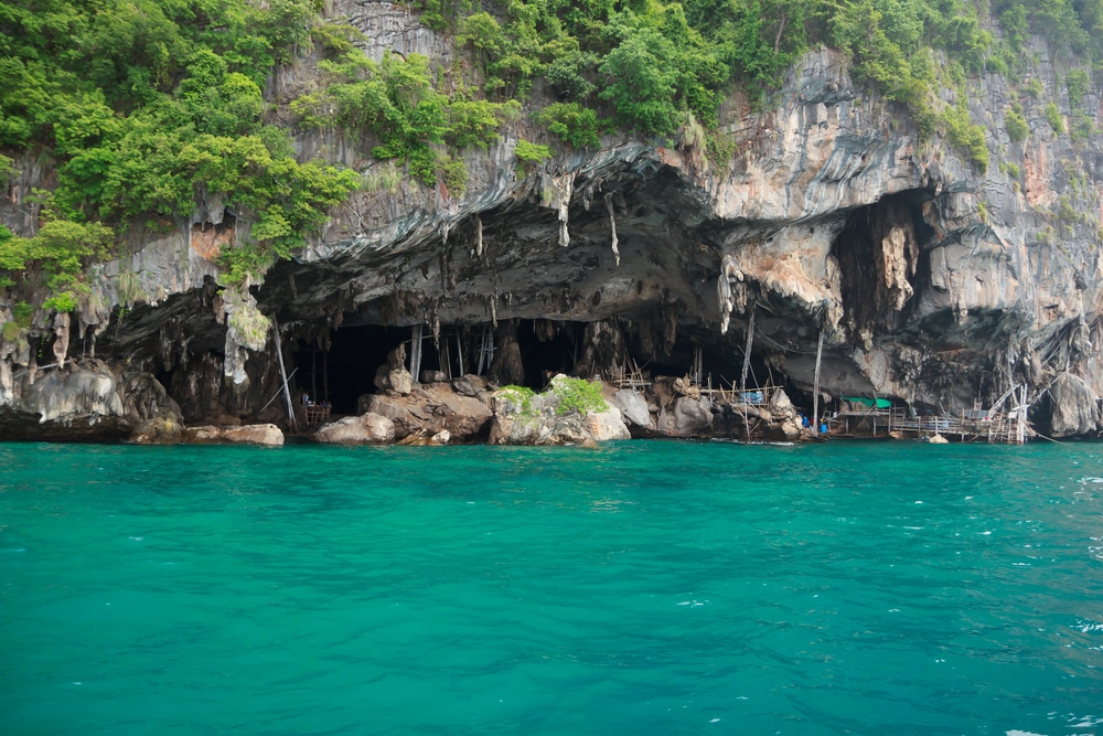 The Viking Cave and Birds Nest at Phi Phi Simba Sea Trips