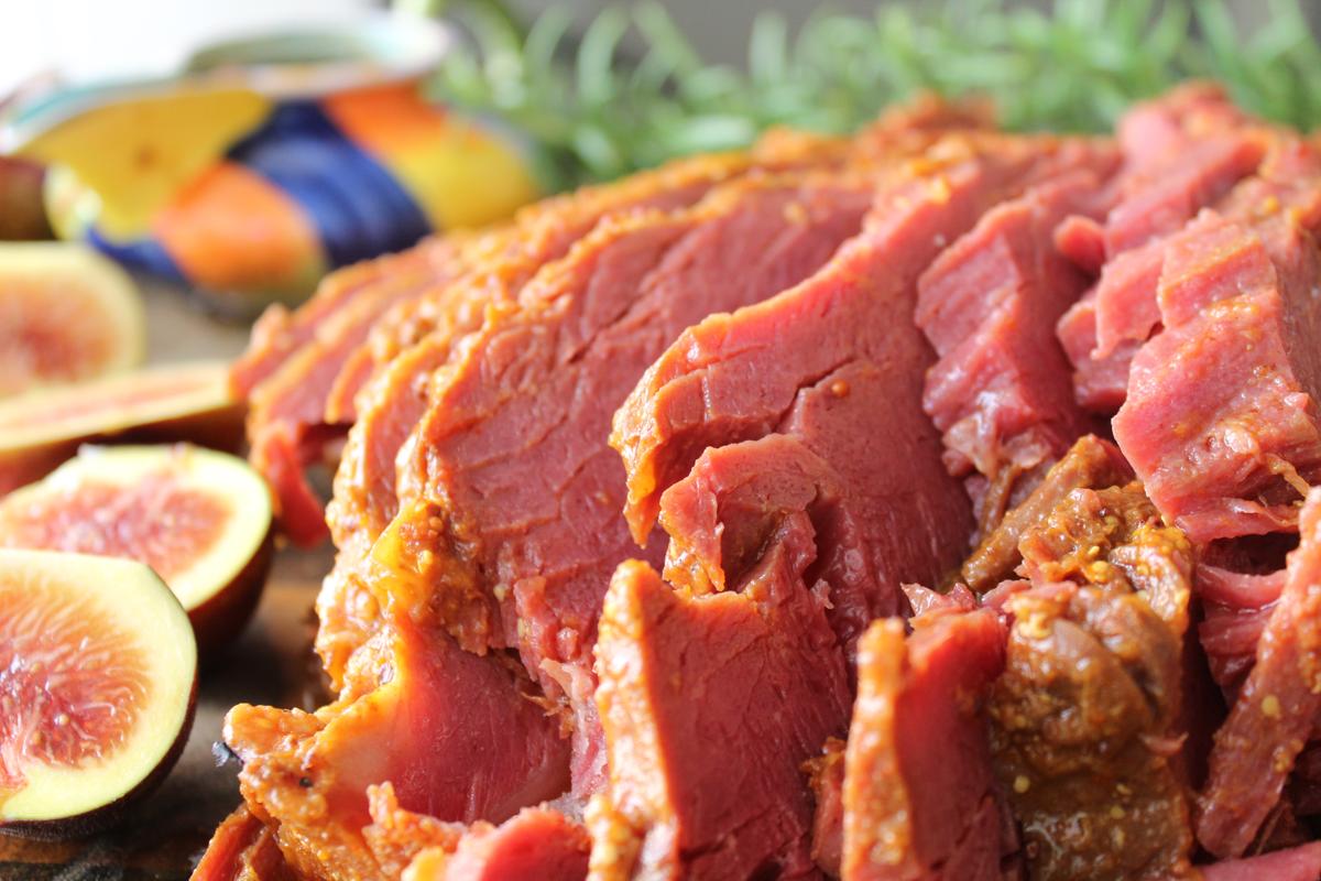 FREE Recipe Corned Beef with Figs