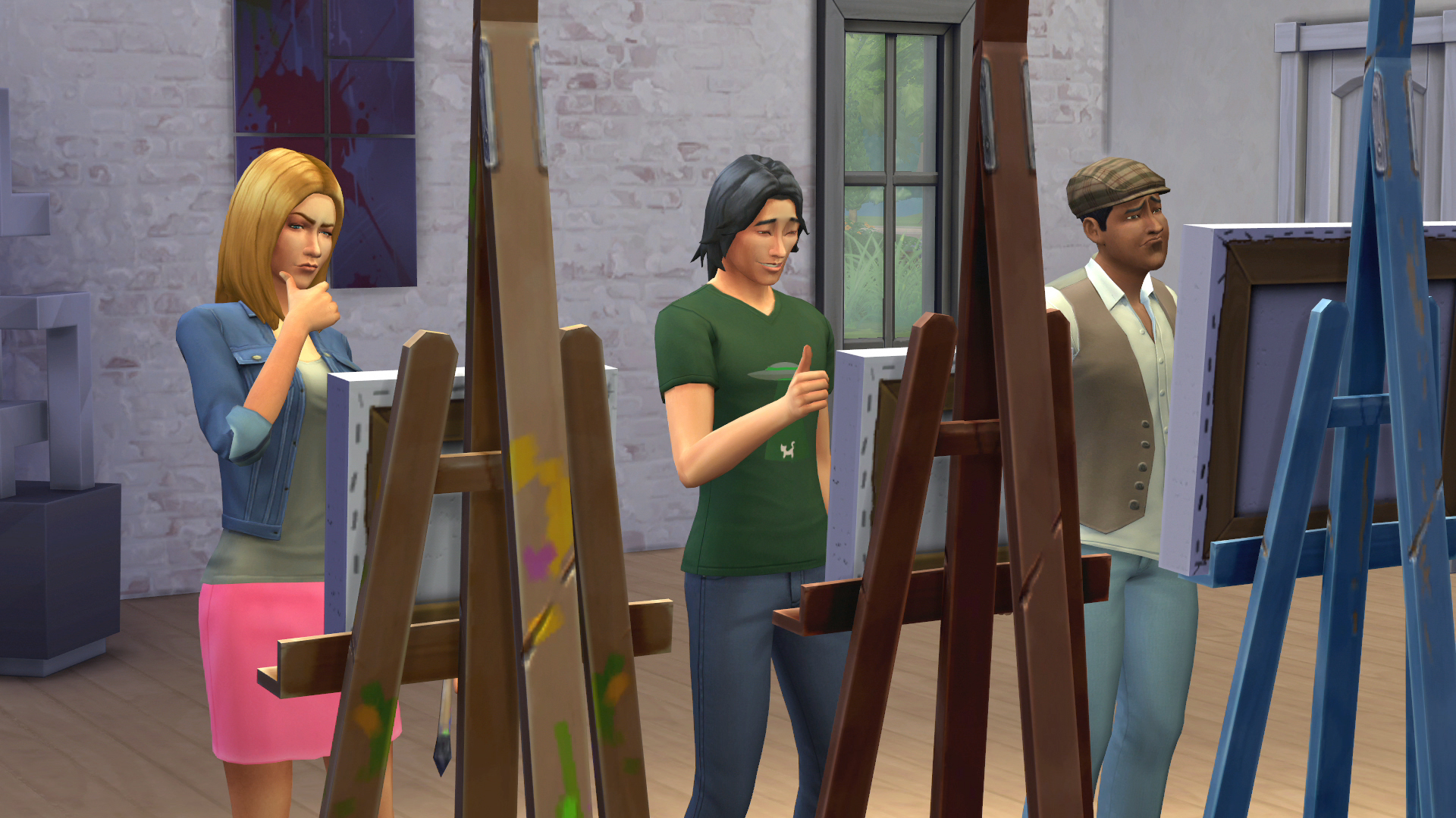 The Sims 4 Painting simcitizens
