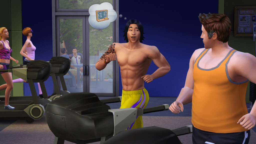 The Sims 4 Treadmill simcitizens