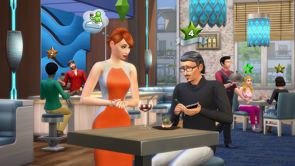 The Sims 4 Dine Out Restaurant Customization Preview simcitizens