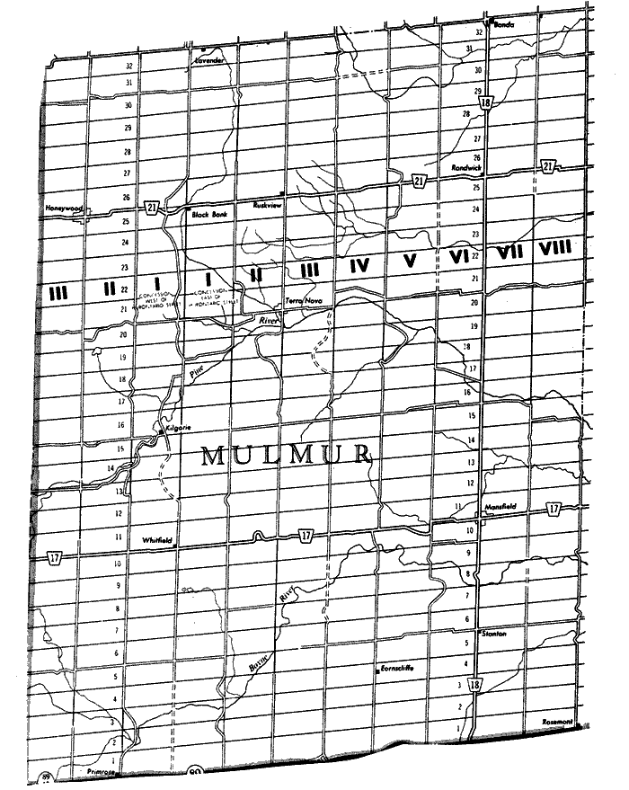 Heritage Property INdex » MAP KEY Dufferin Co.