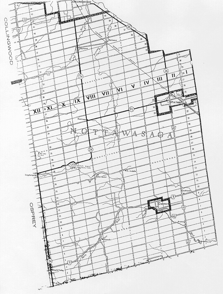 Heritage Property INdex » MAP KEY Simcoe Co.