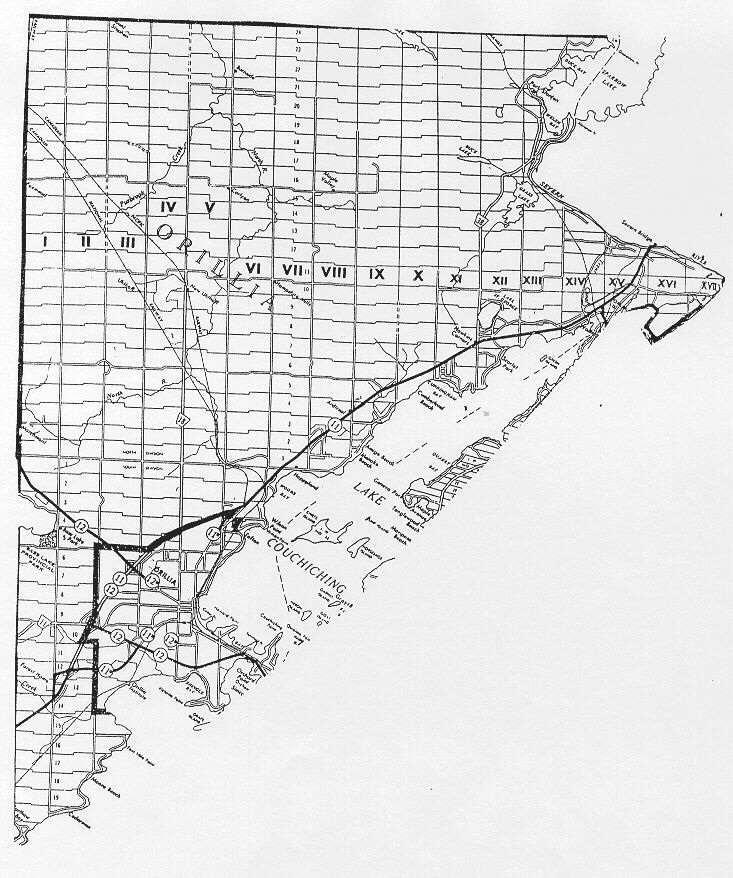 Simcoe County Property Maps Heritage Property INdex » MAP KEY Simcoe Co.