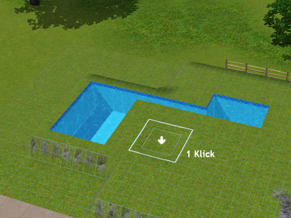 Tutorial Wasserrtusche mit sanften Gefälle (PoolTool) simension
