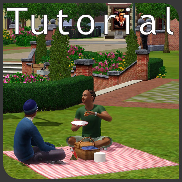 Tutorial add public picnic baskets to finished lots simension