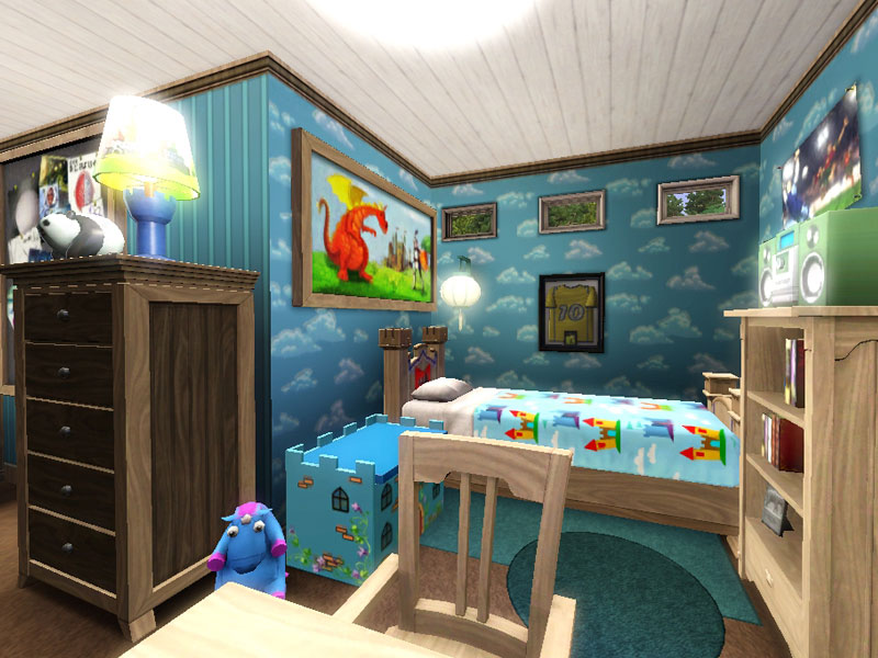 Sims 3 Kids Room Kids Bedroom At Jomsims