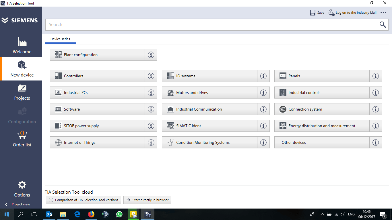 TIA Selection Tool SIMENTEK News Distributor SIEMENS Indonesia