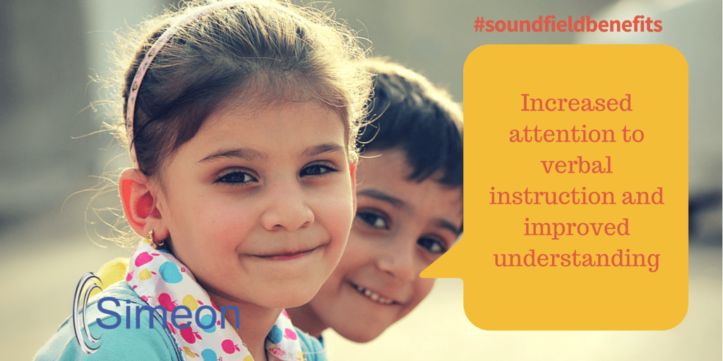 the benefits of soundfield systems Simeon Canada Supportive Hearing