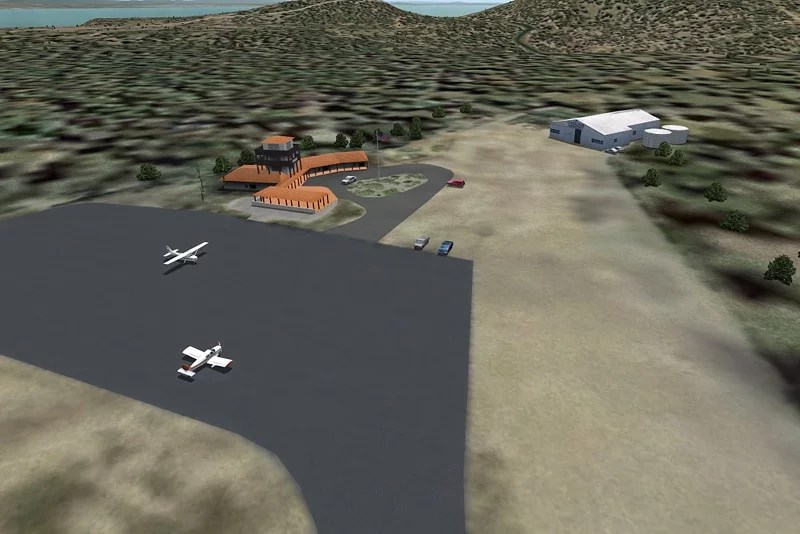 Avalon Island Catalina Airport From MikeMax simFlight