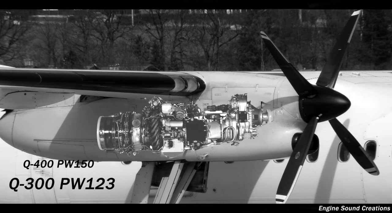 Engine Sound Creations Dash 8 PW123/PW150 soundset The second