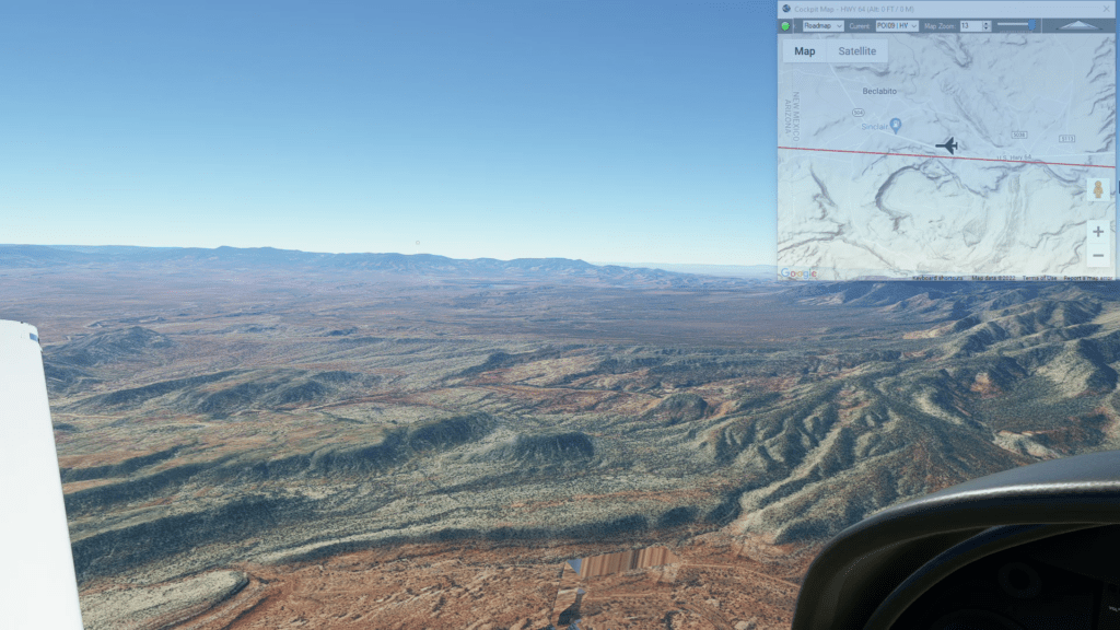 Monument Valley (Shiprock to Oljato Regional) Flightplan
