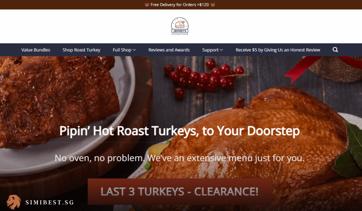 Turkey Delivery Singapore 2024 Celebrate with Ease