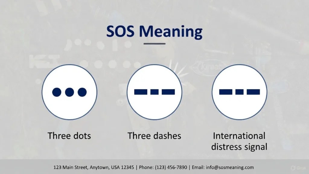 What Sos Means Quick Guide Text Social Media Real Life