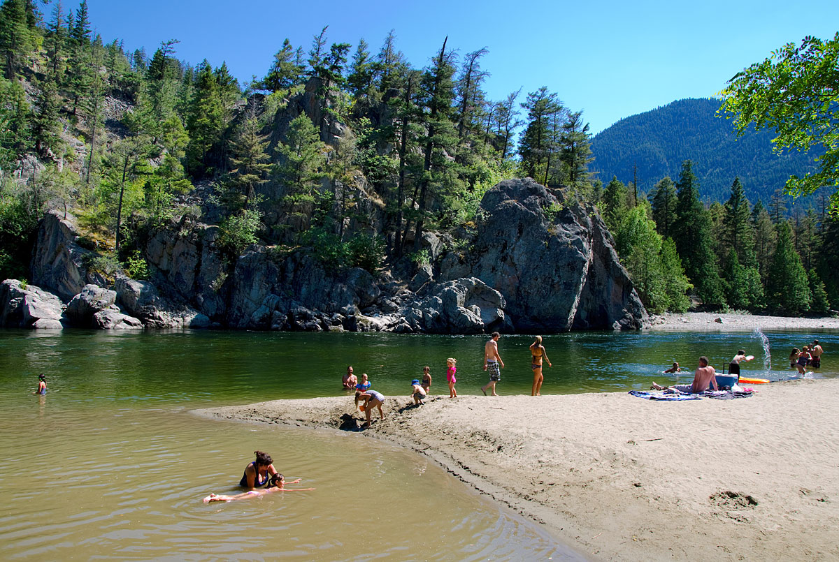 Bromley Rock Similkameen River Similkameen Valley