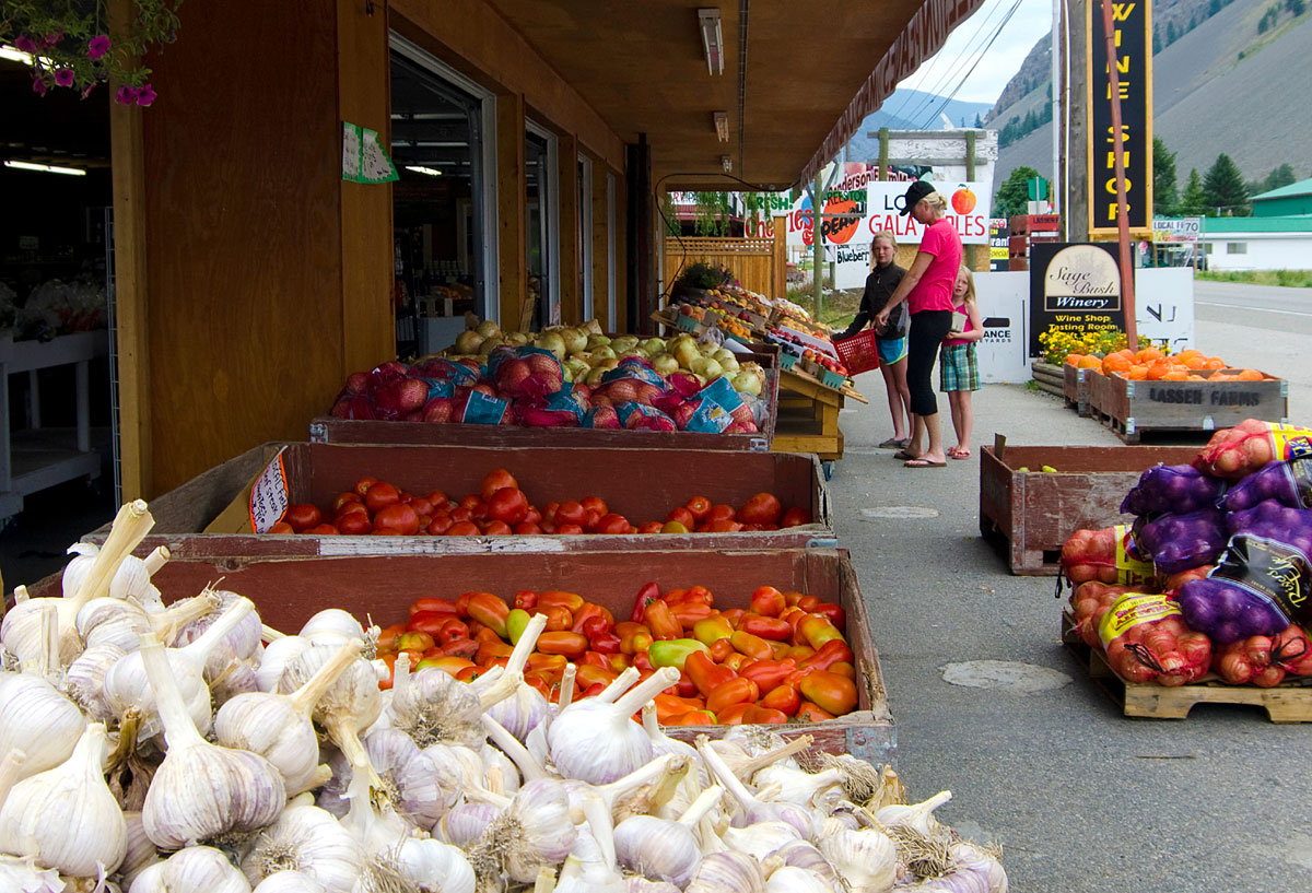 Fruit Stands and Orchards Fruit Stand Capital Similkameen