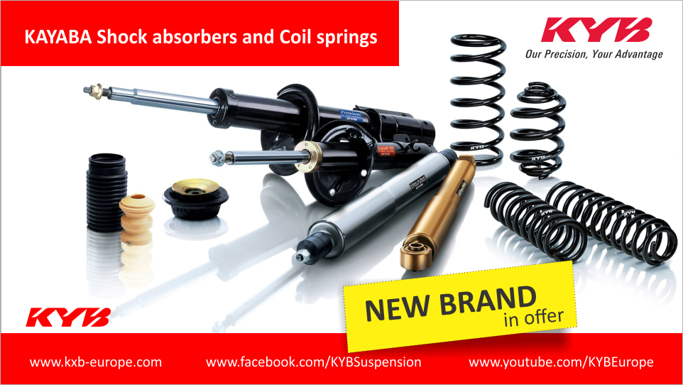 KYB ONE OF THE WORLD'S LARGEST MANUFACTURERS OF SHOCK ABSORBERS SiM
