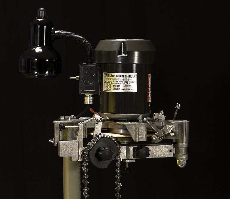 grindercloseup1 Simington Chain Grinder