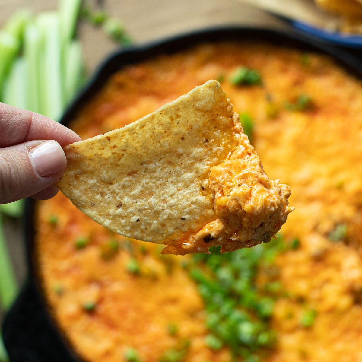 Best Buffalo Chicken Dip with Ranch (Easy Recipe)