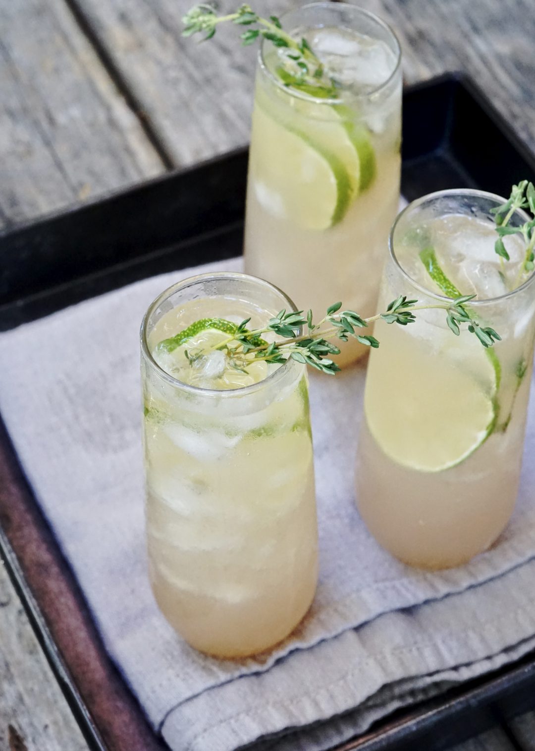 Gin Rickey With Raspberry Essence SIMMER + SAUCE