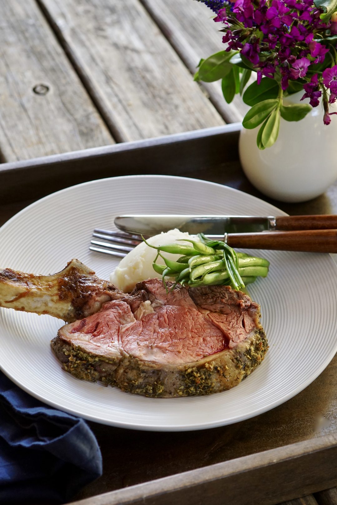 Prime Rib Roast SIMMER + SAUCE