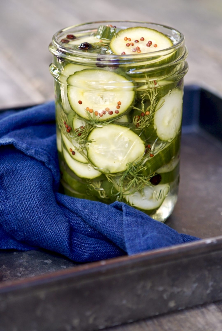 Scandinavian Pickled Cucumbers SIMMER + SAUCE