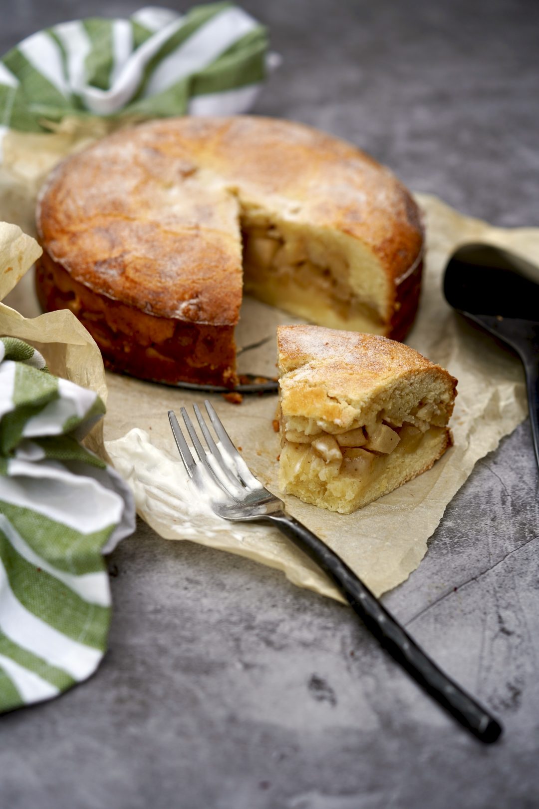 Irish Apple Cake For St. Patrick's Day Simmer + Sauce