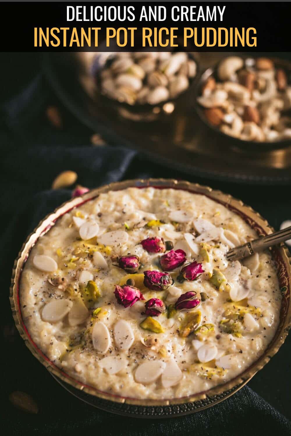 Instant Pot Rice Kheer (Indian Rice Pudding) Simmer to Slimmer