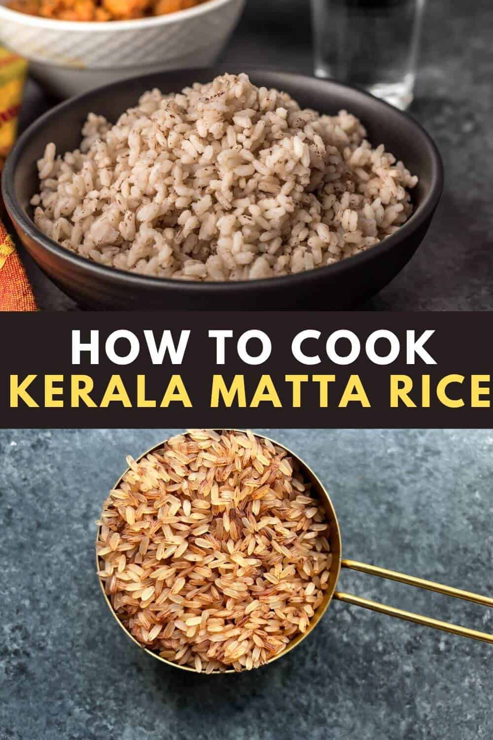 Instant Pot Kerala Matta Rice Simmer to Slimmer