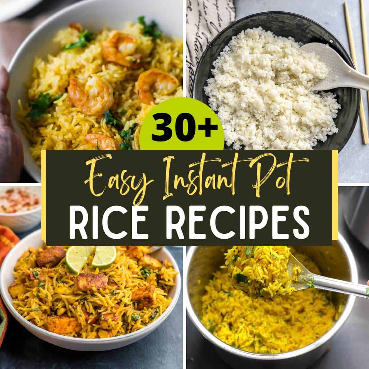 Instant Pot Rice dishes (Biryanis, Pulaos and Khichdi) Simmer to Slimmer