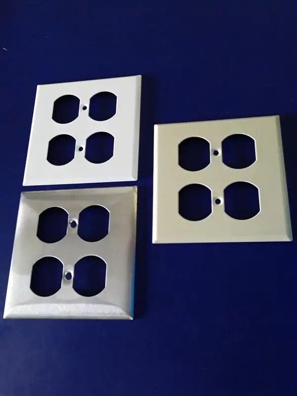 Steel Plug Plates Emergency Lighting, Electrical Installation in Barbados